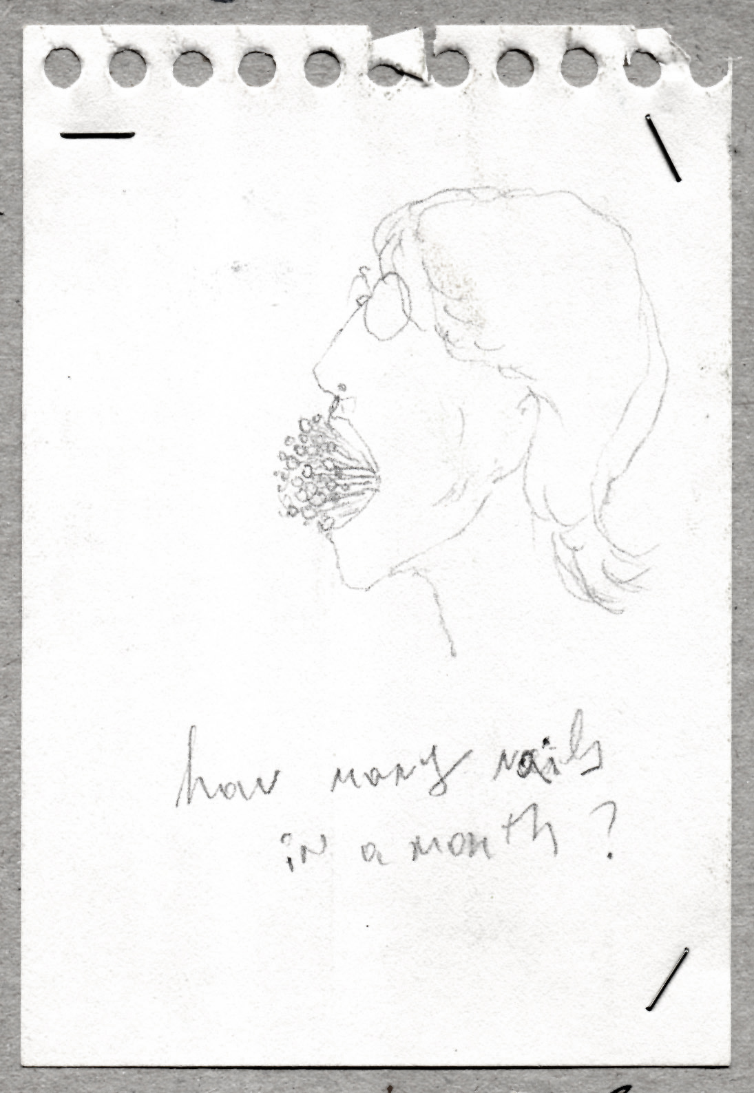 How many nails in a mouth?, 1992