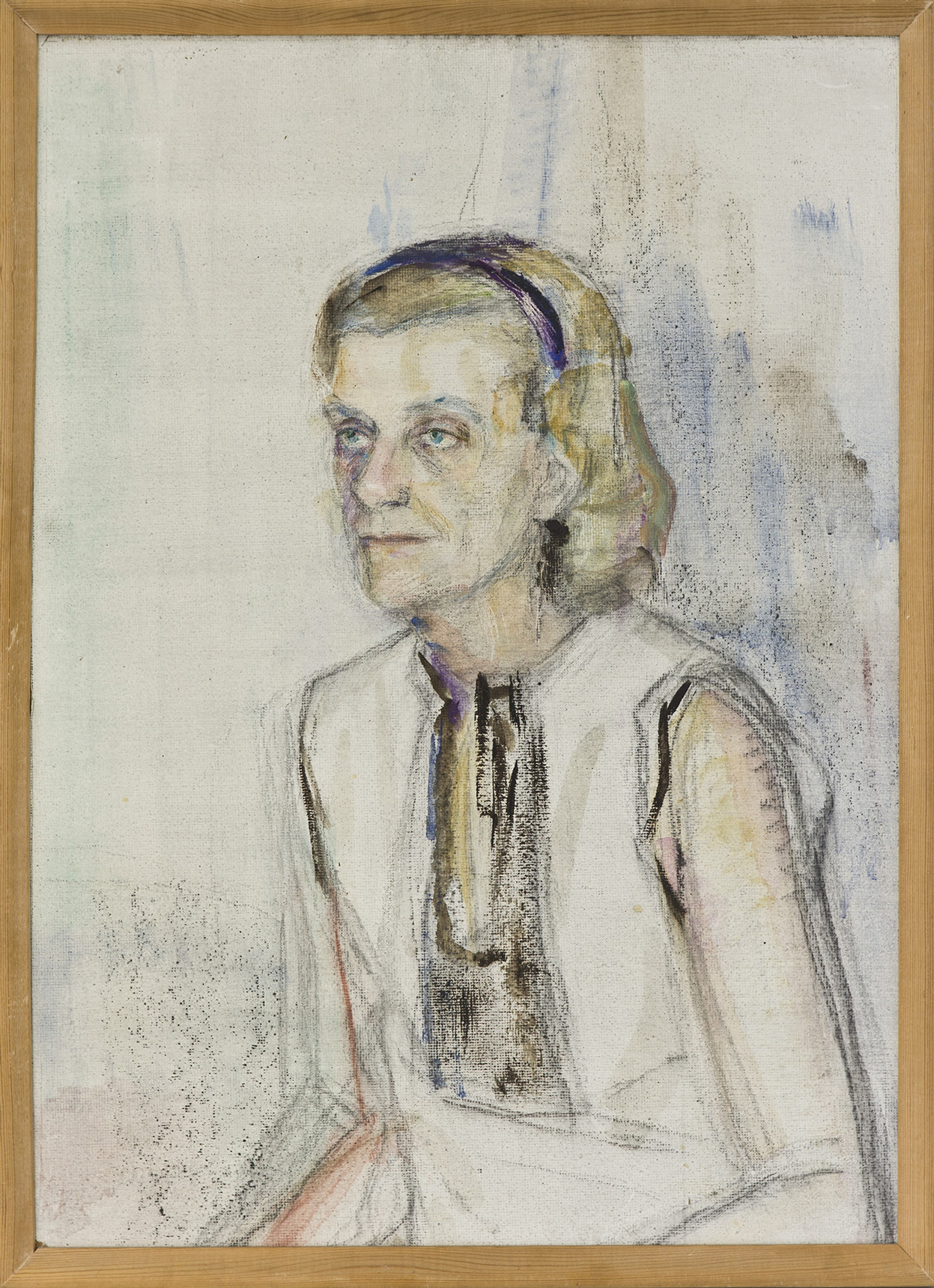 Portrait of Slavka Deneva, 1973